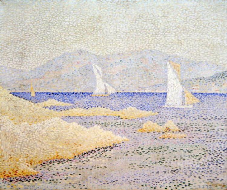 Paul Signac Coast Scene china oil painting image